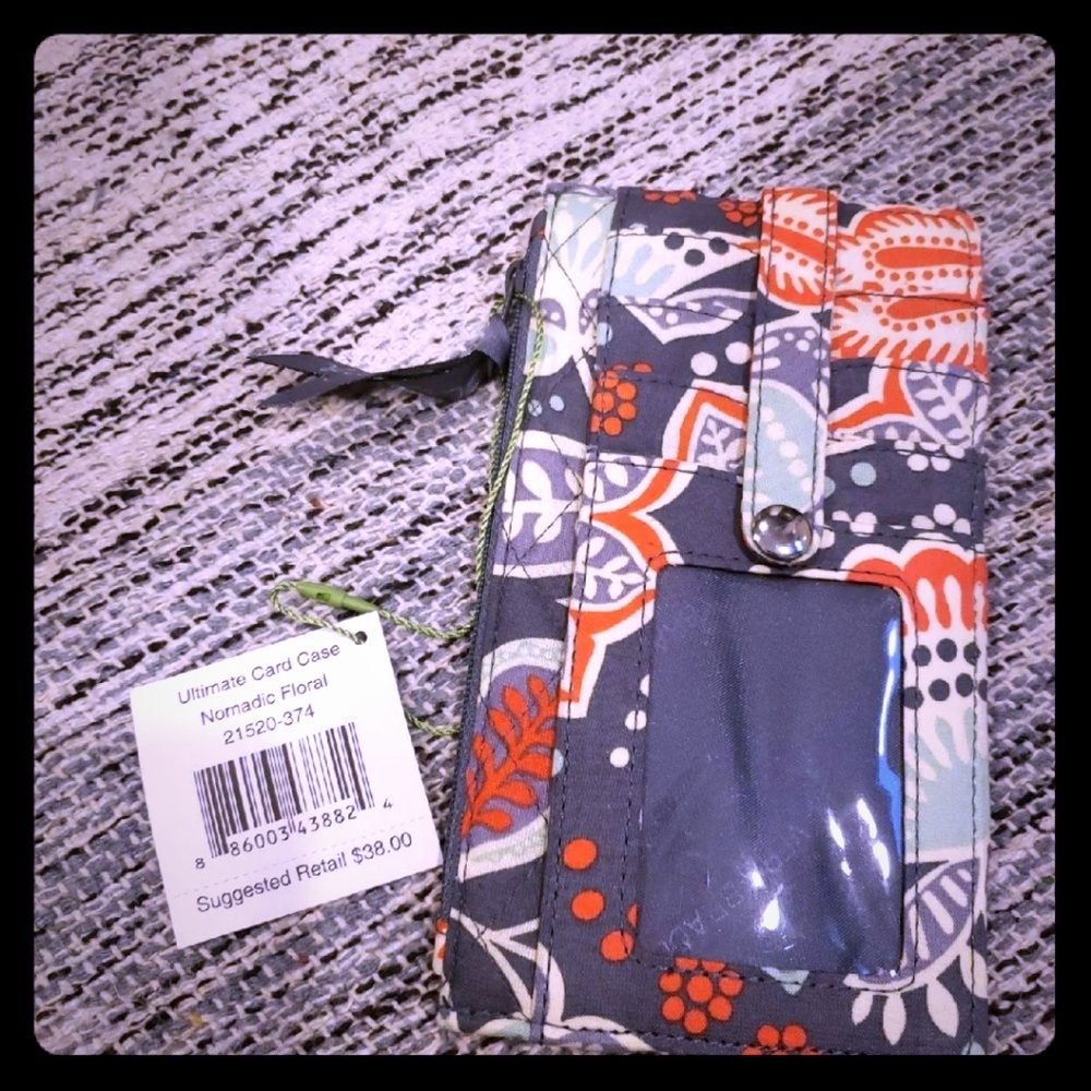 Vera Bradley Ultimate Card Case Wallet